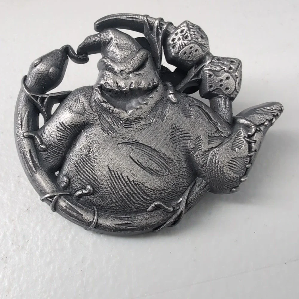 Disney Parks Oogie Boogie Nightmare Before Christmas 2018 Trading Pin Silver